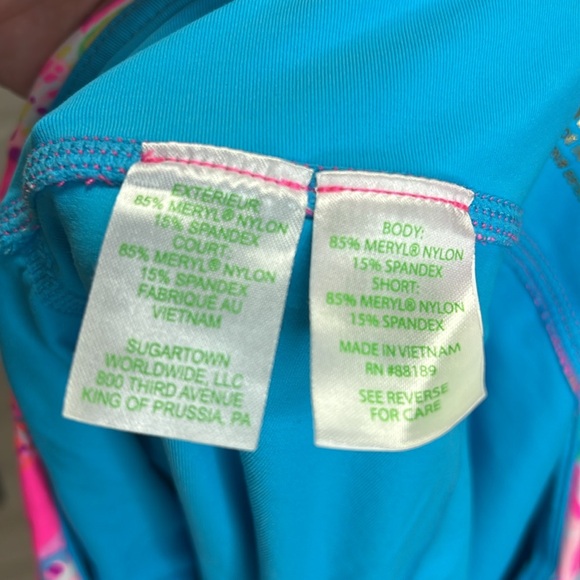 Lilly Pulitzer luxletic tennis skort with built in shorts. - Picture 6 of 7